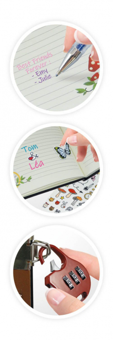 Buki France-Jurnalul Secret - Set creativ pentru fetite [5]