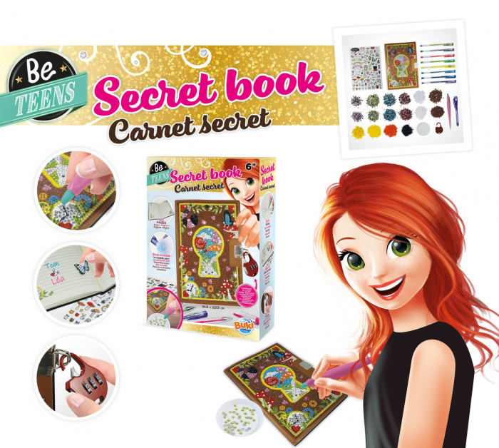 Buki France-Jurnalul Secret - Set creativ pentru fetite [11]