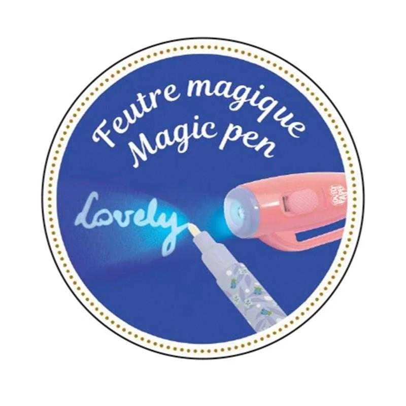 Pachet Jurnalul Secret cu pix magic - Set  creativ pentru fetite [5]