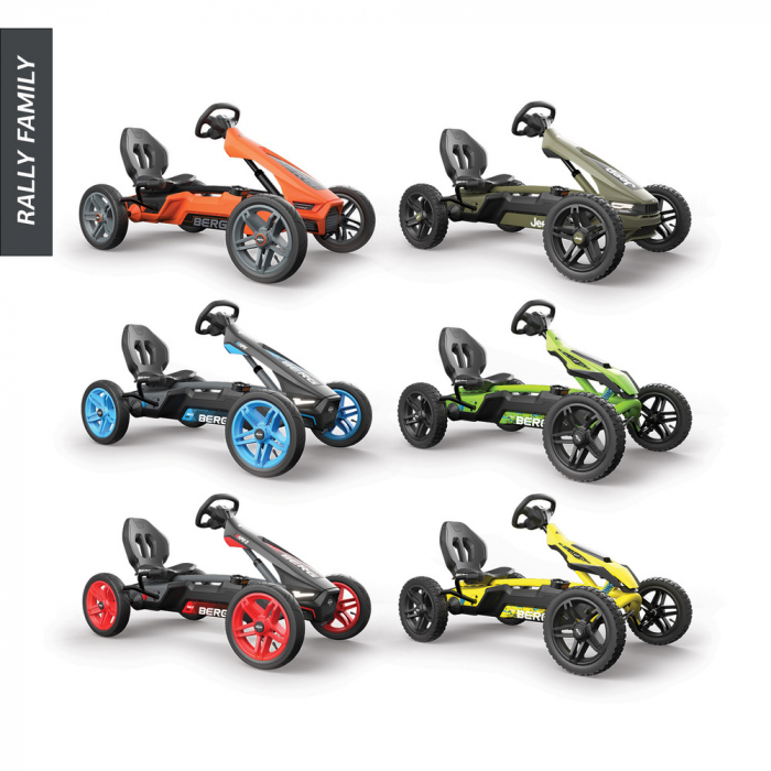 Berg Toys Kart BERG Rally DRT Verde - volan sport si roti de viteza [8]