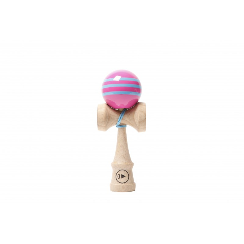 Kendama Pro II K Triple Stripes - Pink Lagoon [2]