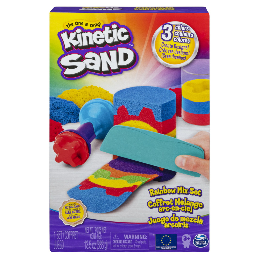 Kinetic Sand Set Unelte De Curcubeu Cu Accesorii [5]