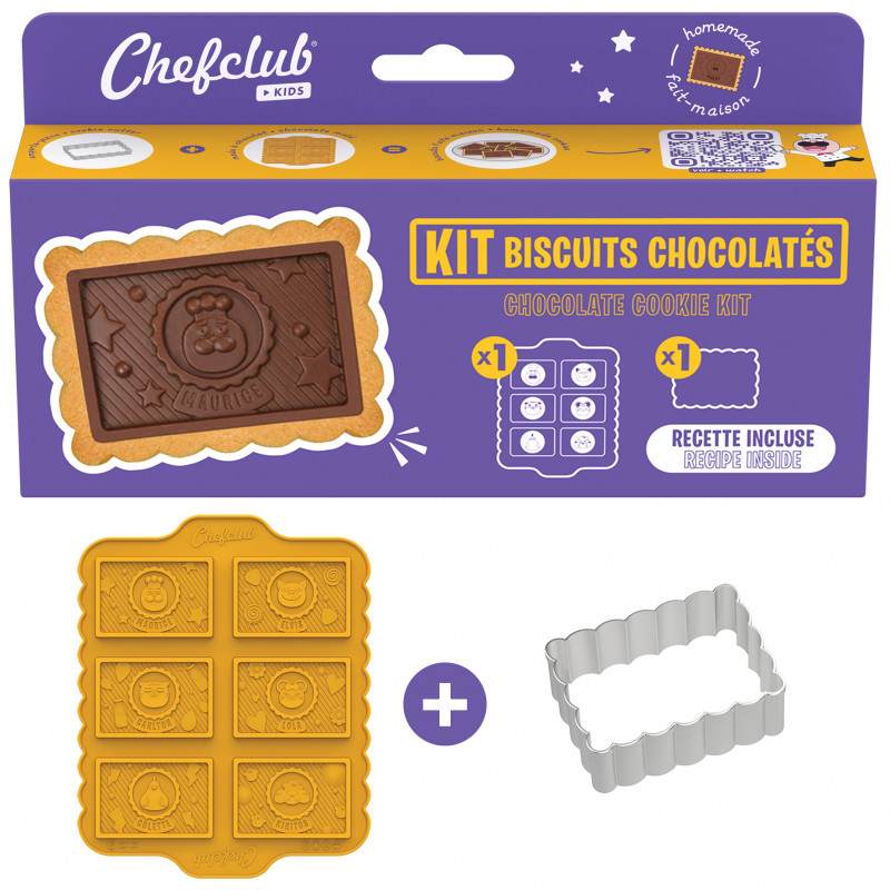 Chefclub kids-Kit Biscuiti cu Ciocolata, Chefclub kids [2]