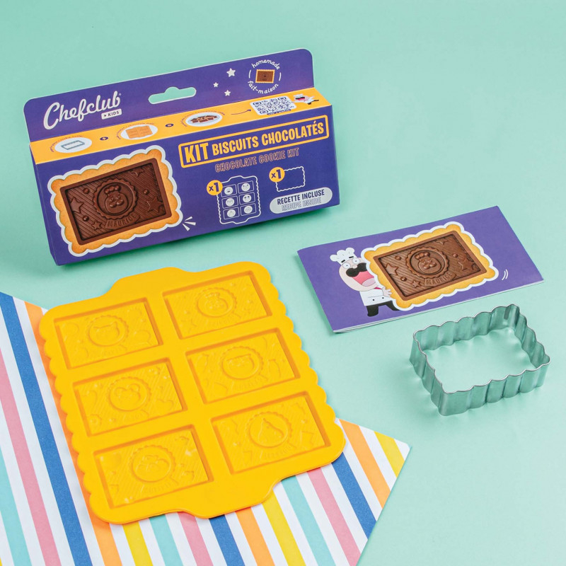 Chefclub kids-Kit Biscuiti cu Ciocolata, Chefclub kids [4]
