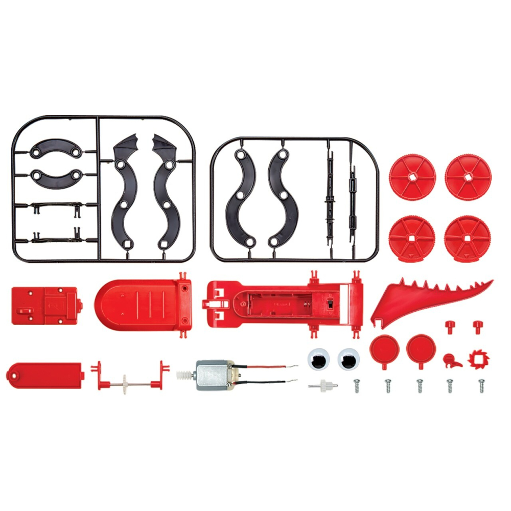 Kit constructie Dragon motorizat, Kidz Robotix, 4M, +8 ani [3]