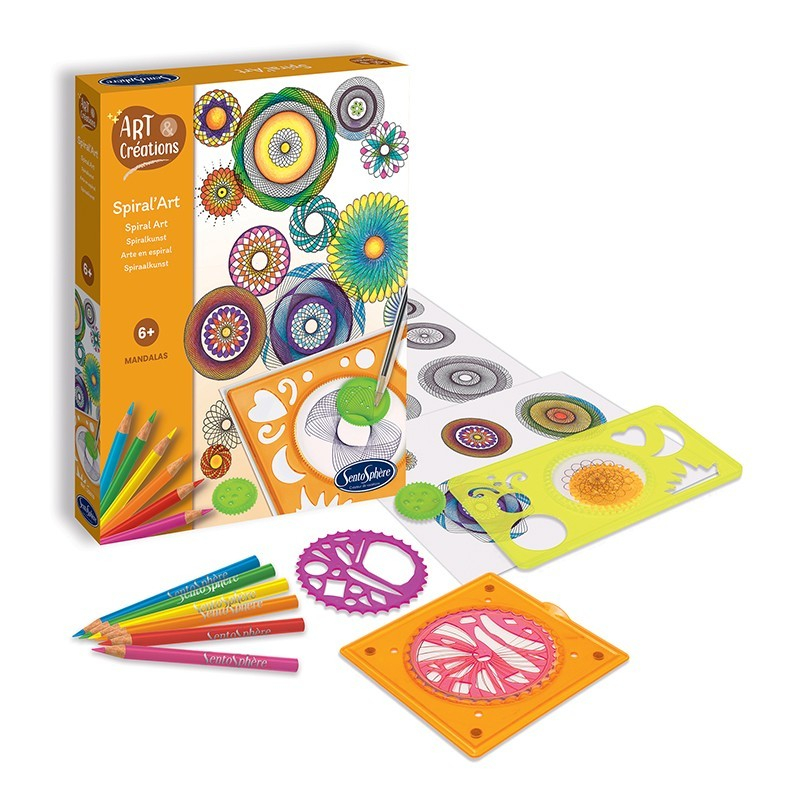 Sentosphere Kit Creativ Creaza Spirale si Rozete [1]