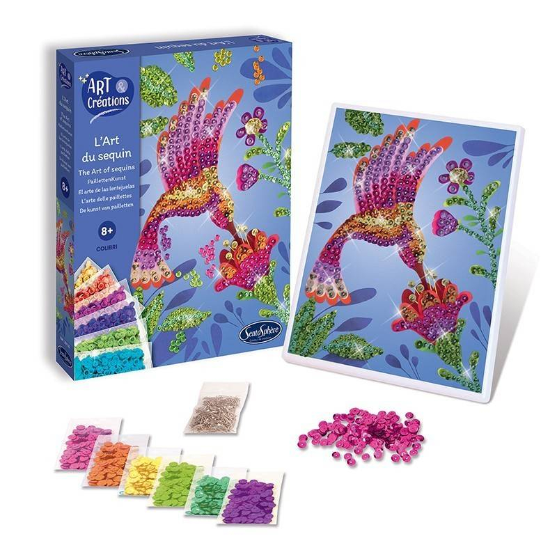 Sentosphere-Kit creativ cu paiete - Colibri [2]