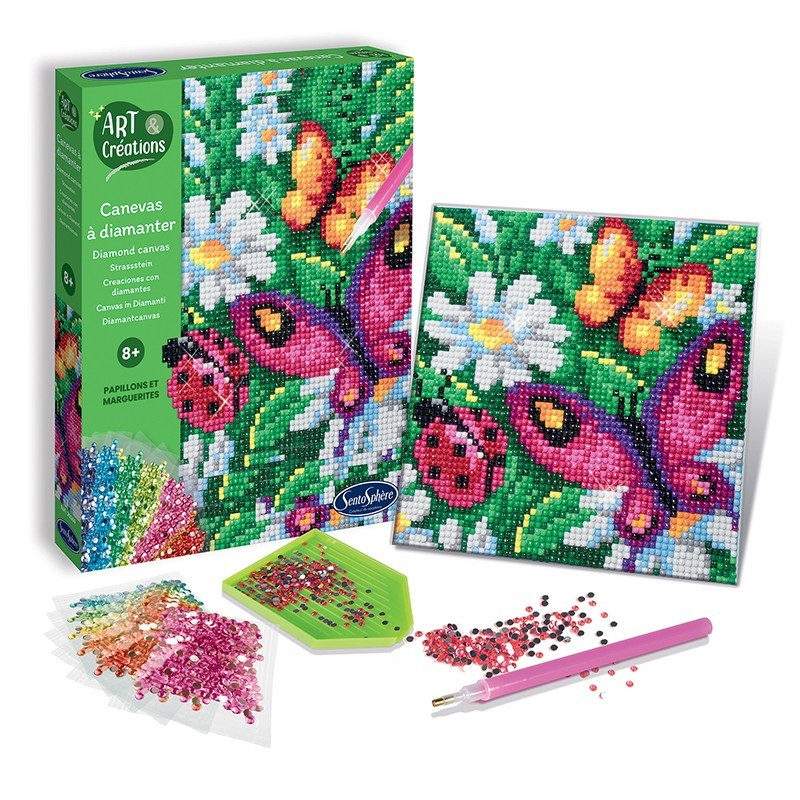 Sentosphere Kit Creativ Diamante Fluturi [1]