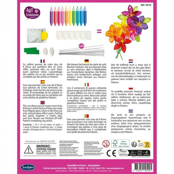 Sentosphere-Kit creativ, Flori de Cristal [3]