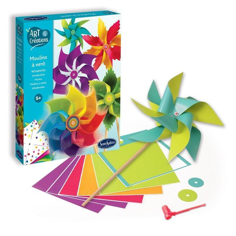 Sentosphere-Kit creativ - Moristi de vant bicolore [2]