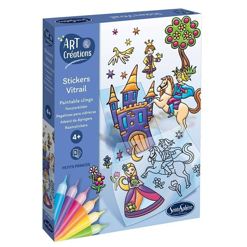 Sentosphere-Kit creativ Stickere Vitralii Printi si Printese [1]