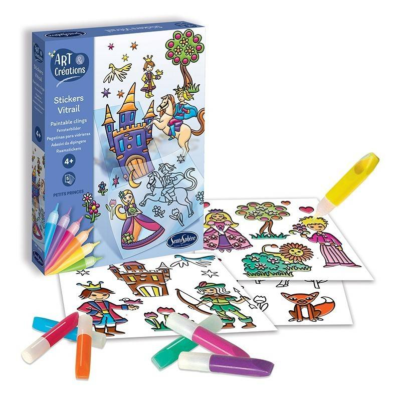 Sentosphere-Kit creativ Stickere Vitralii Printi si Printese [2]