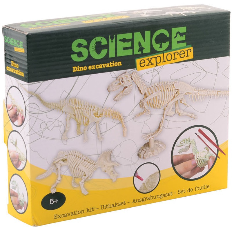 Kit excavare dinozaur, 16 x 10.5 x 3.5 cm [1]