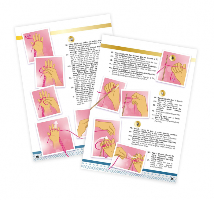 Buki France-Kit pentru tricotat - Set indemanare [3]