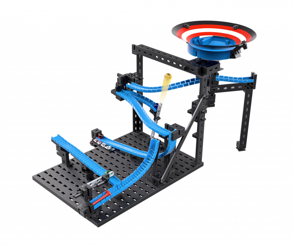 Fischertechnik-Kit STEM Cursa cu bile metalice - Booster, Fischertechnik [5]