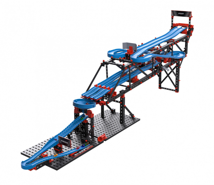 Fischertechnik-Kit STEM Cursa cu bile metalice, Fischertechnik [4]