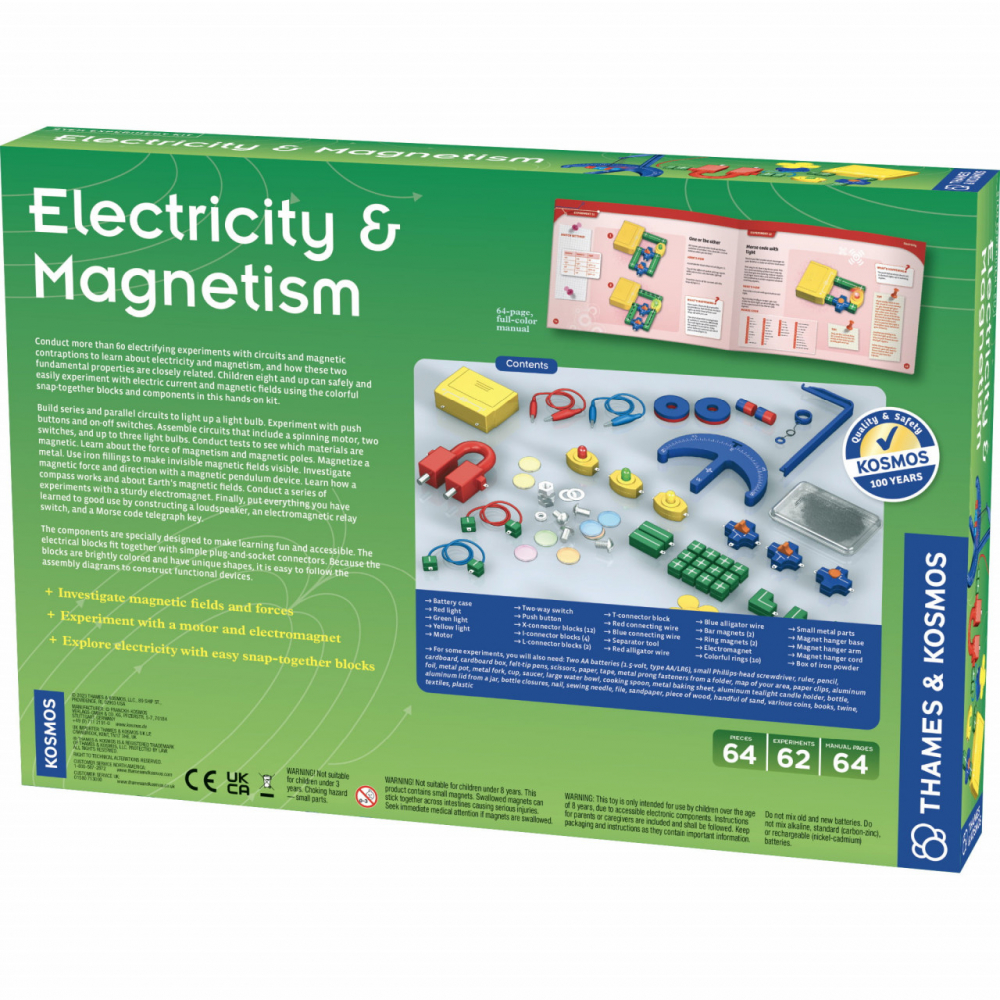 Thames & Kosmos-Kit STEM Electricitate si forta magnetica, Thames & Kosmos [2]