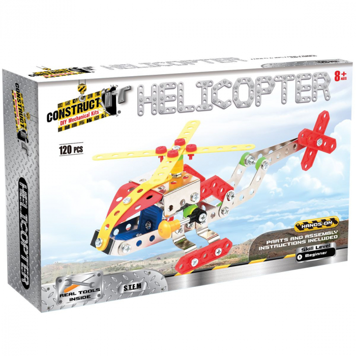 Construct It-Kit STEM Elicopter, nivel incepator [5]