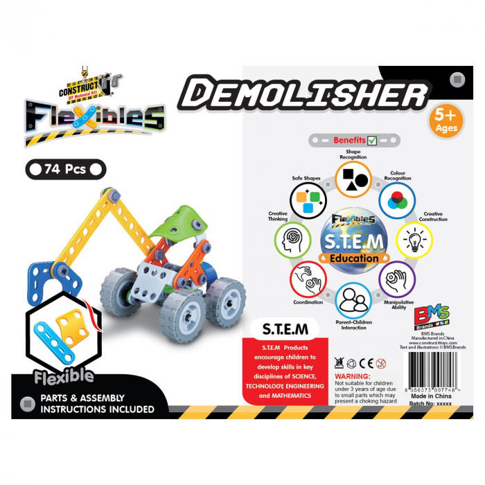 Construct It-Kit STEM Flexible Excavator [7]