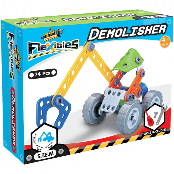 Construct It-Kit STEM Flexible Excavator [5]