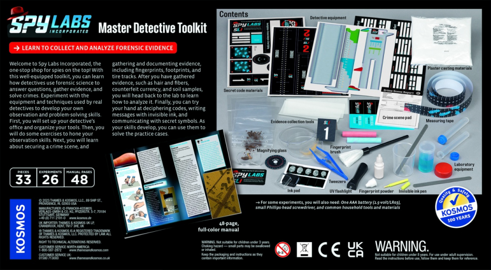 STEM Kit The Great Detective Kit, Thames & Kosmos [5]
