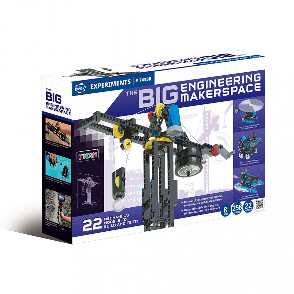Kit STEM Marele set de inginerie, Gigo Toys [1]