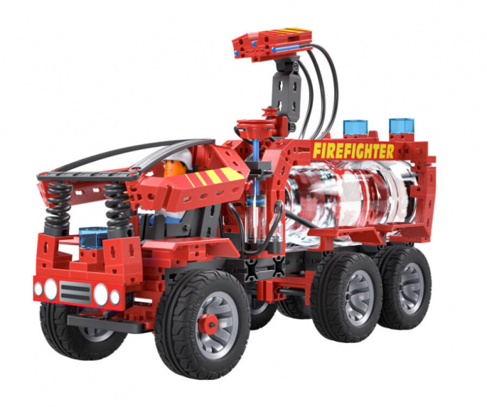 Fischertechnik-Kit STEM Masina de pompieri, Fischertechnik [4]
