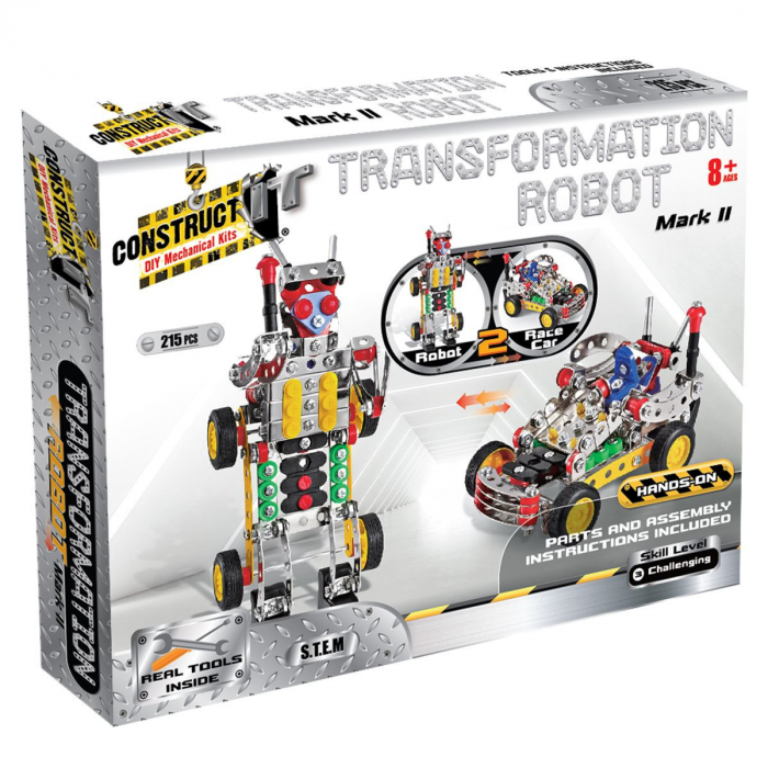 Construct It-Kit STEM Robotul masina, nivel avansat [5]