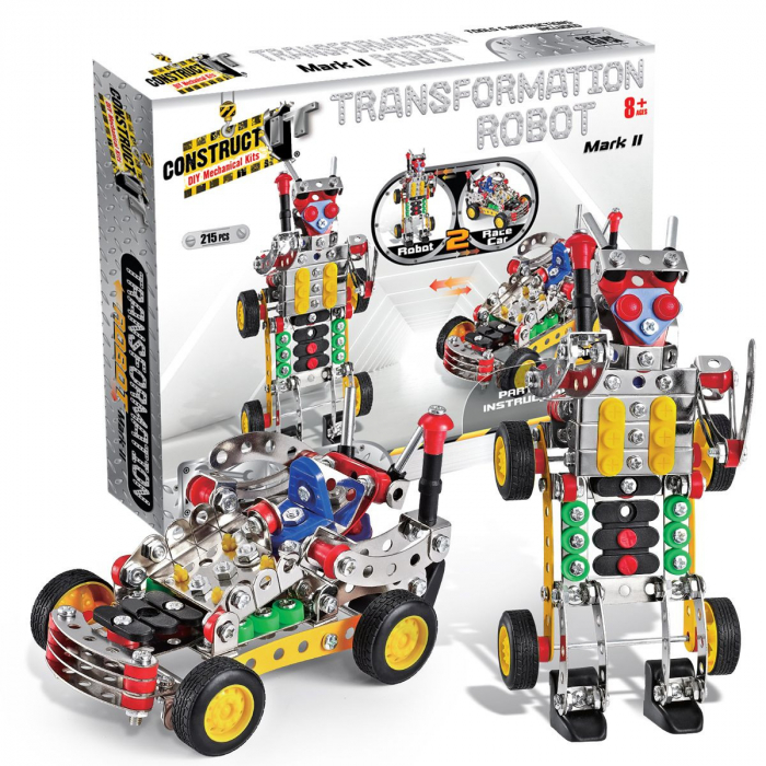 Construct It-Kit STEM Robotul masina, nivel avansat [3]
