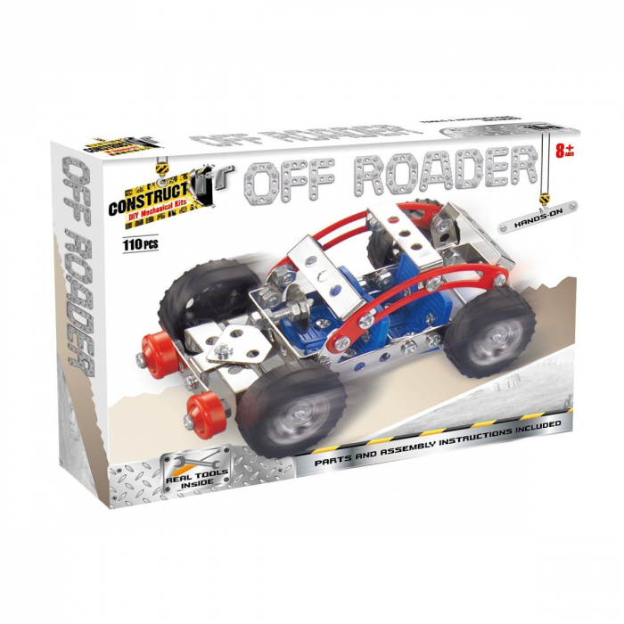 Construct It-Kit STEM Vehicul de teren, nivel incepator [4]