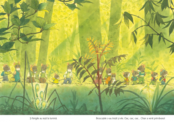Editura Cartea Copiilor La picnic cu familia Soricel - de Kazuo Iwamura [4]