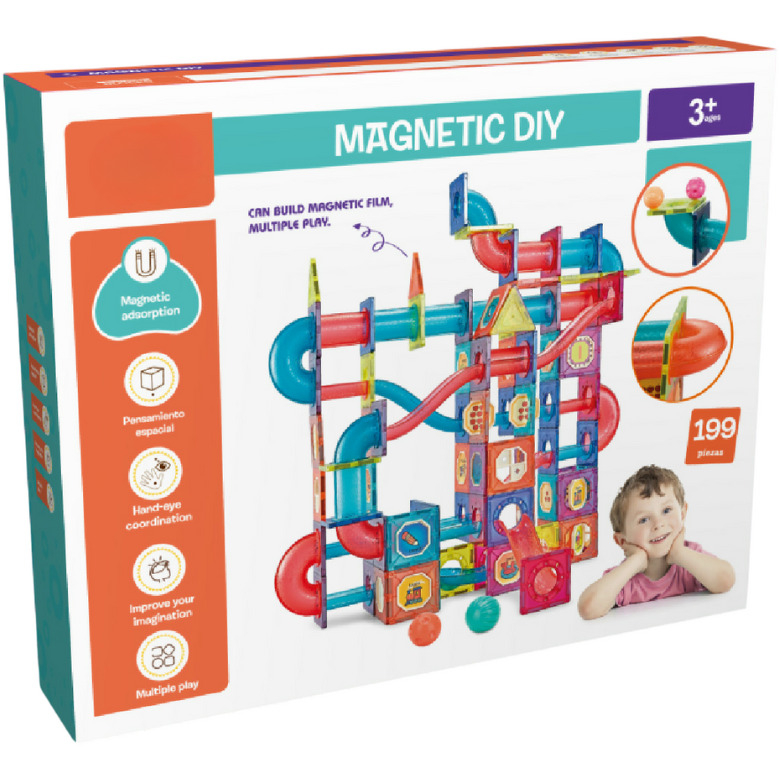 Labirintul meu magnetic - 199 piese (7.5 cm) [1]