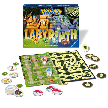 Ravensburger-Labyrinth Pokémon Ravensburger Glow in the Dark, joc labirint pentru copii de la 7 ani, multilingv incl. RO [1]