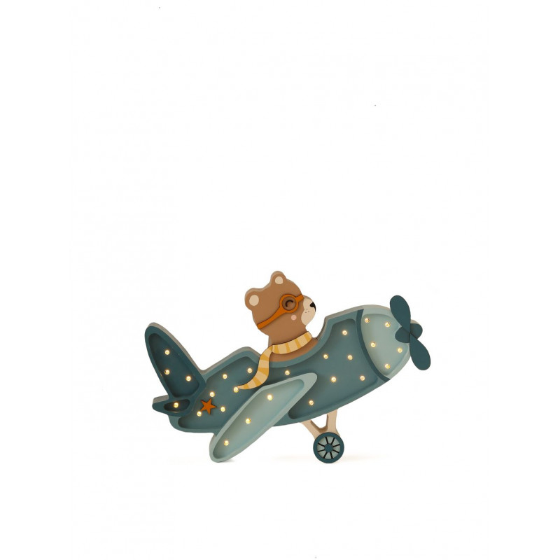 Lampa LITTLE LIGHTS Aeroplan, Denim Blue [1]