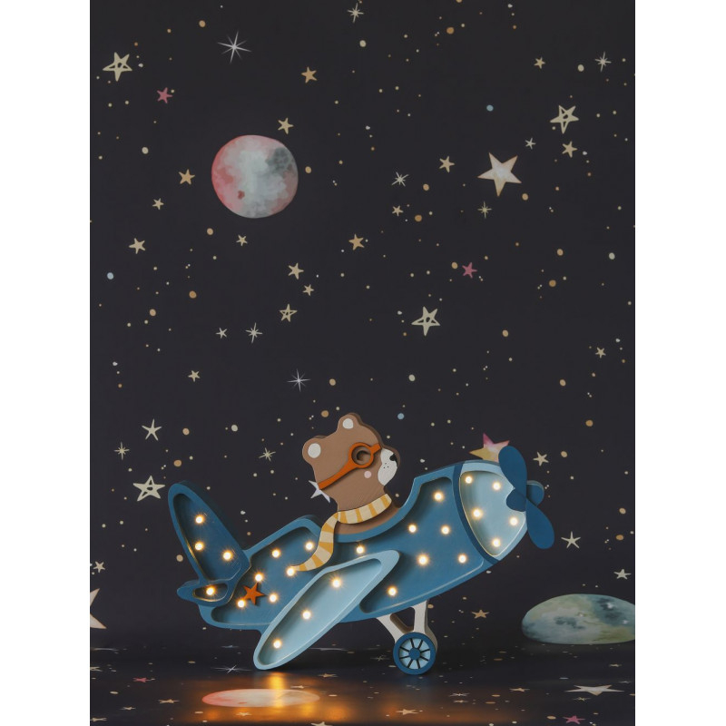 Lampa LITTLE LIGHTS Aeroplan, Denim Blue [5]