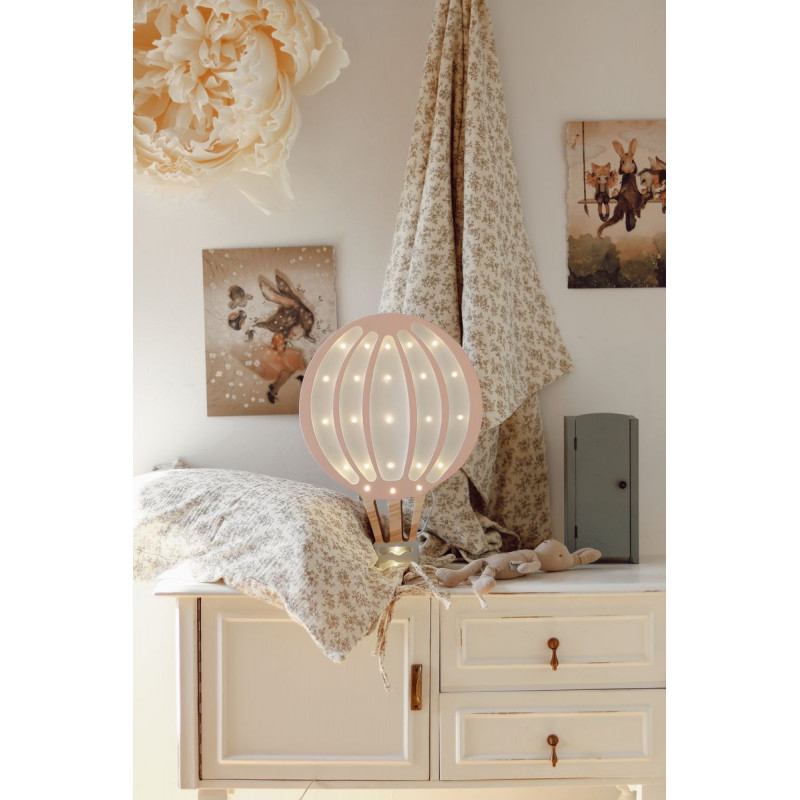 Lampa LITTLE LIGHTS Balon cu aer cald, Powder Pink [3]