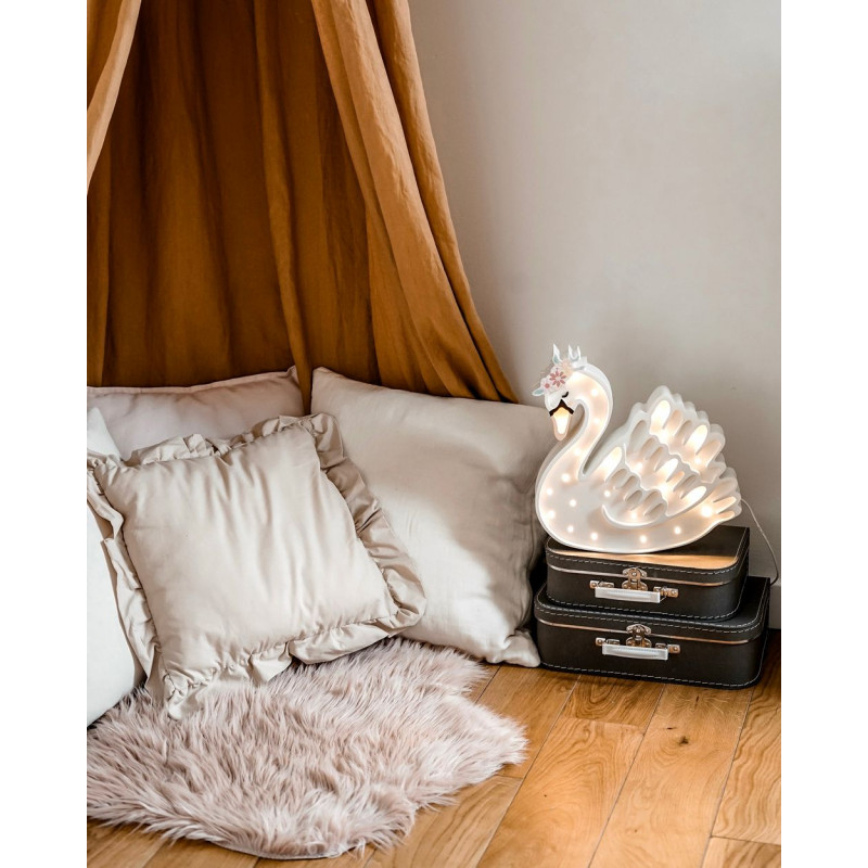 Little Lights-Lampa LITTLE LIGHTS Lebada, Lake Flower White [2]