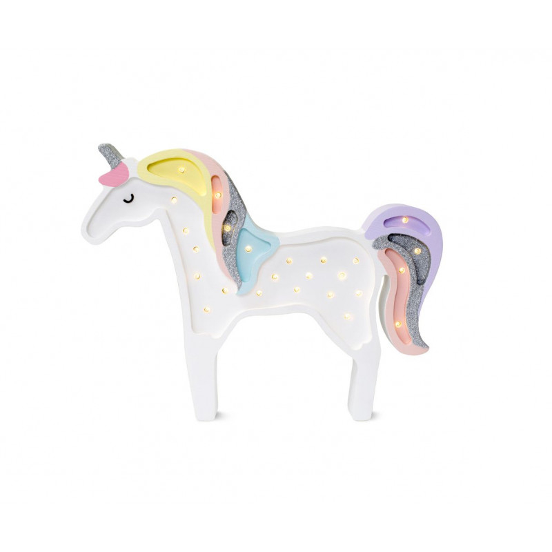Lampa LITTLE LIGHTS Unicorn, Rainbow [1]