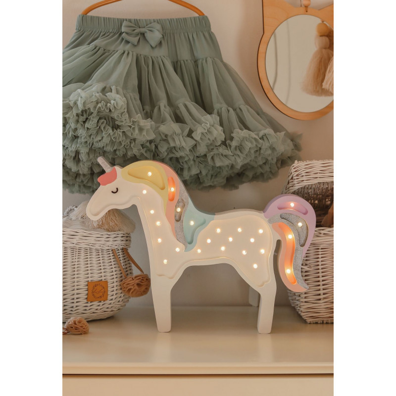 Lampa LITTLE LIGHTS Unicorn, Rainbow [2]