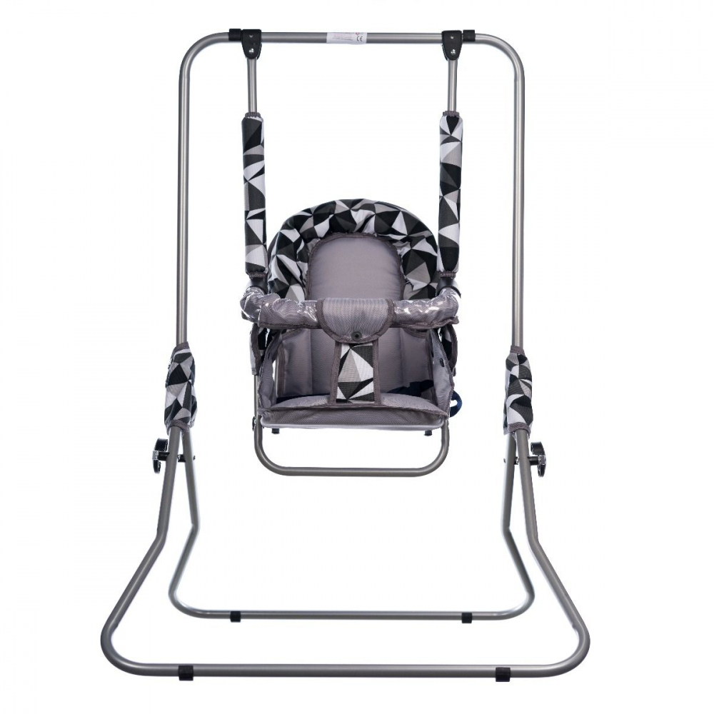 Leagan pentru copii, AppeKids, pentru interior si exterior, Grey Romb [1]