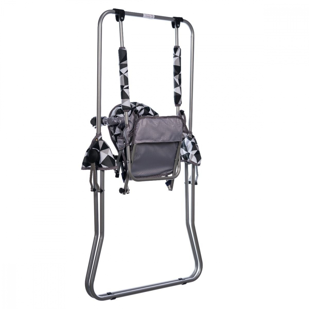 Leagan pentru copii, AppeKids, pentru interior si exterior, Grey Romb [3]