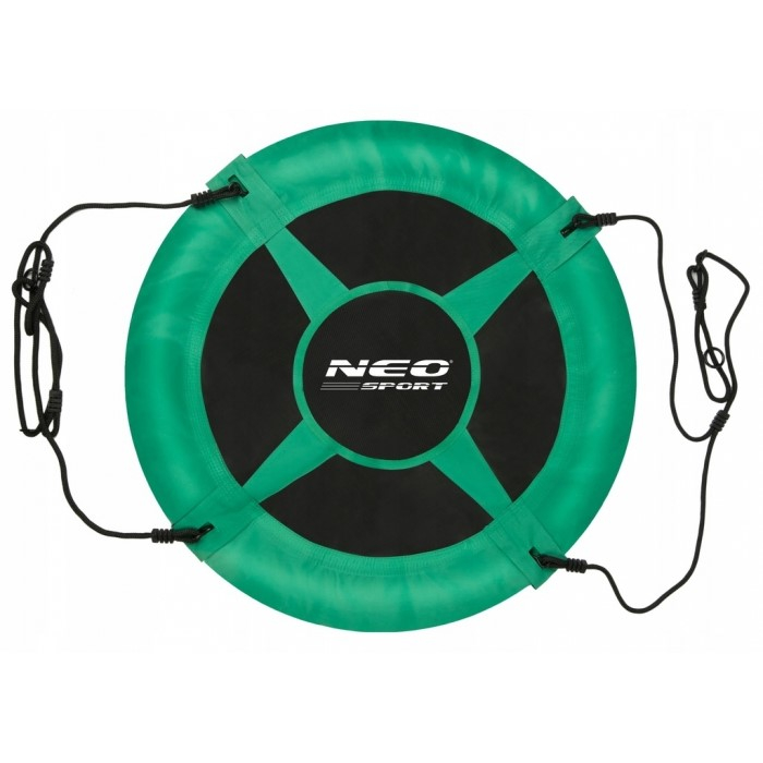 Leagan tip cuib pentru copii XXL, 95 cm, 150 kg, Neo-Sport 1001, Verde [2]