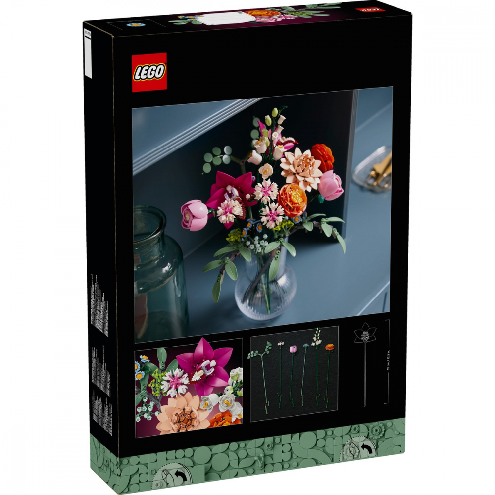 Lego Botanicals Buchet De Flori Roz 10342 [4]