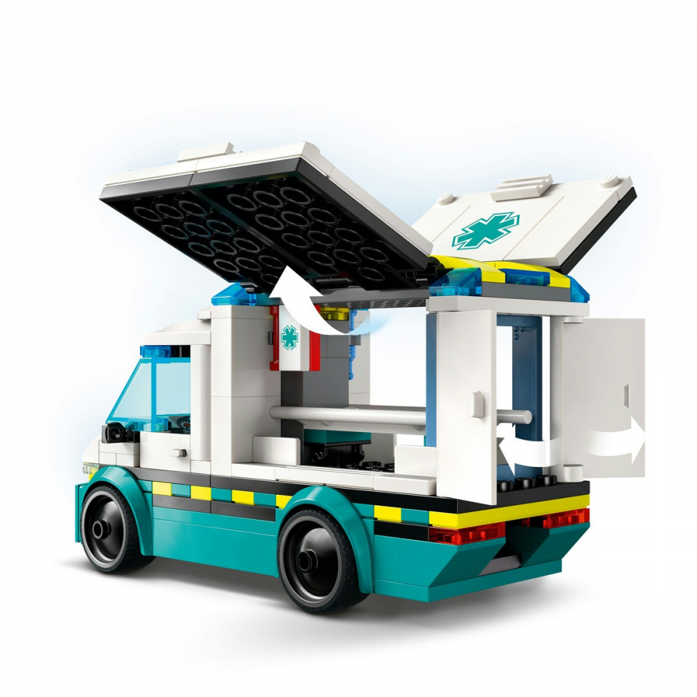 Lego City Ambulanta De Urgente 60451 [6]