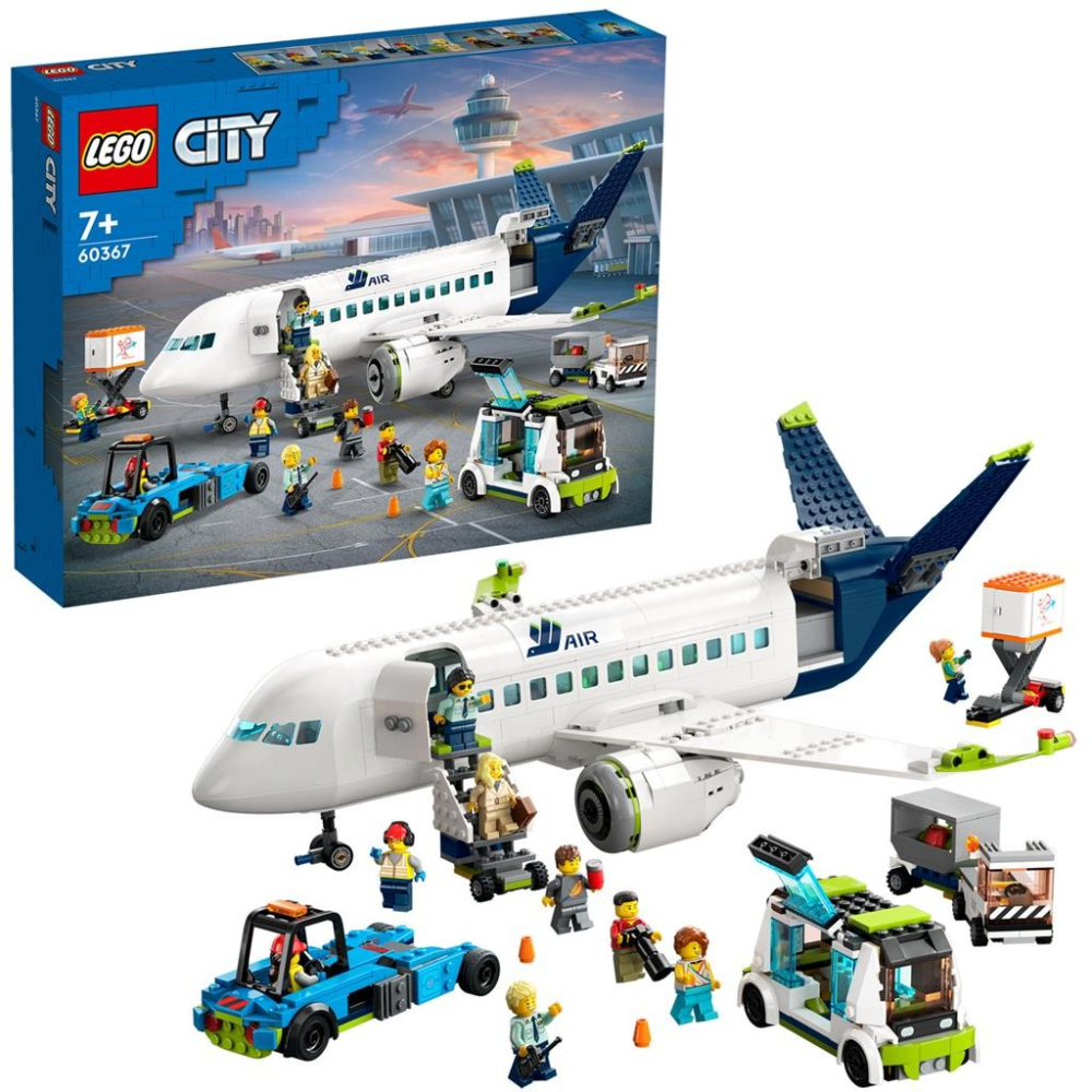 LEGO-Lego City Avion De Pasageri 60367  [3]
