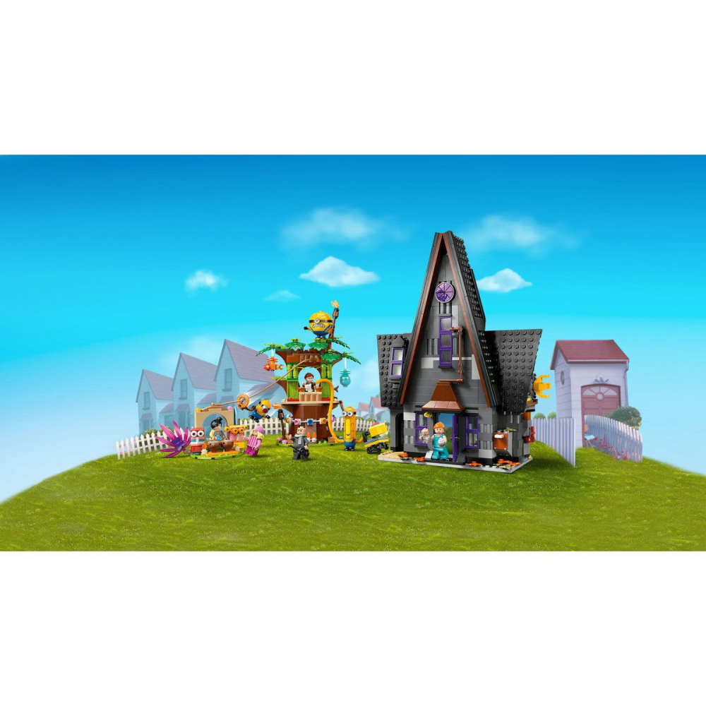 LEGO-Lego Despicable Me4 Resedinta De Familie A Lui Gru Si A Minionilor 75583 [3]