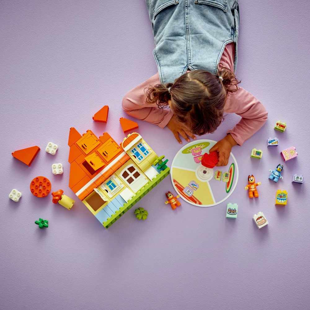 Lego Duplo Casa De Familie A Lui Blue Cu Joc De Memorie 10459 [4]