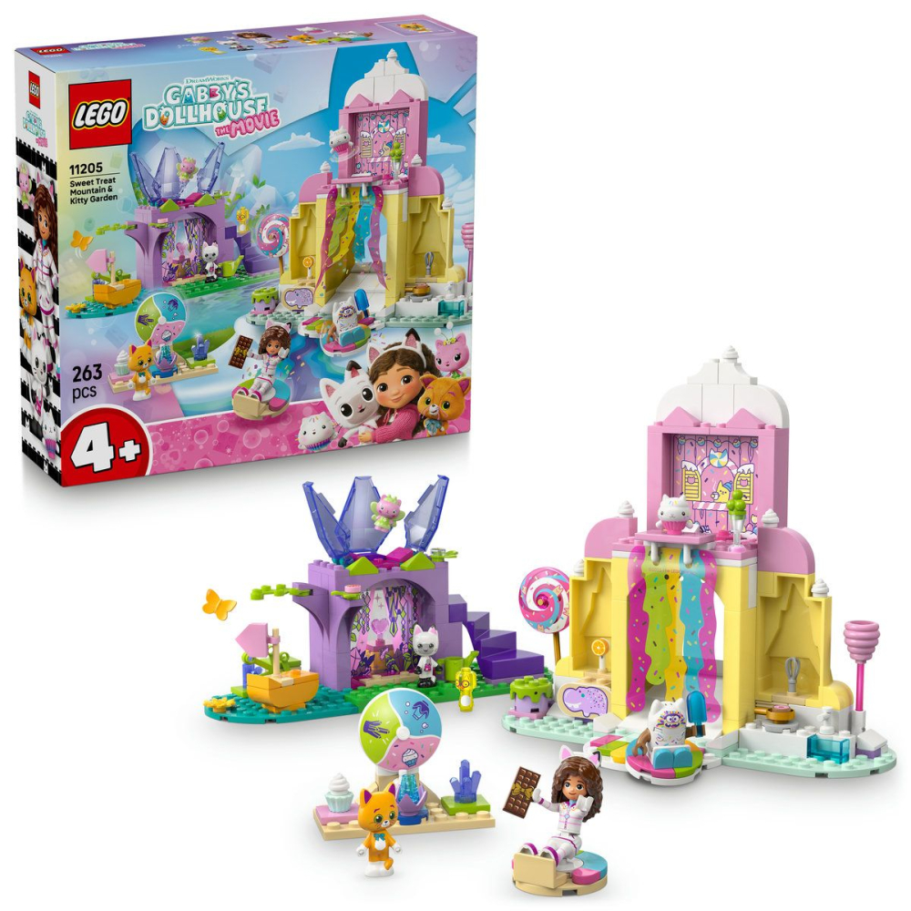 Lego Gabbys Dollhouse Filmul Muntele De Dulciuri Si Gradina Lui Kitty 11205  [9]