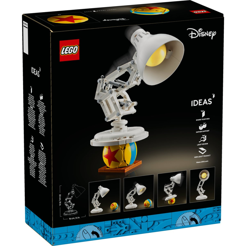 LEGO-Lego Ideas Disney Pixar Luxo Jr 21357 [7]