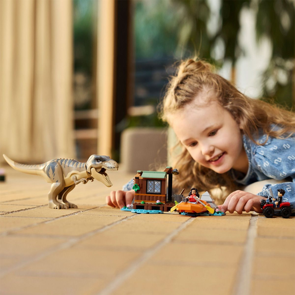 Lego Jurassic World Renasterea Evadare Pe Rau Din Calea Unui T Rex 76975 [4]